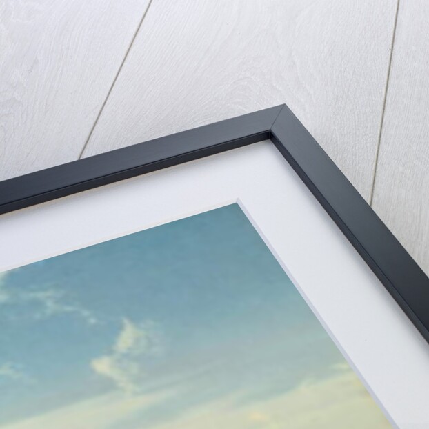 A River Landscape, Westphalia, 1855 by Albert Bierstadt