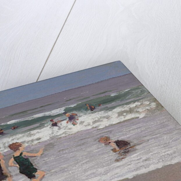 Children Playing in Surf by Edward Henry Potthast
