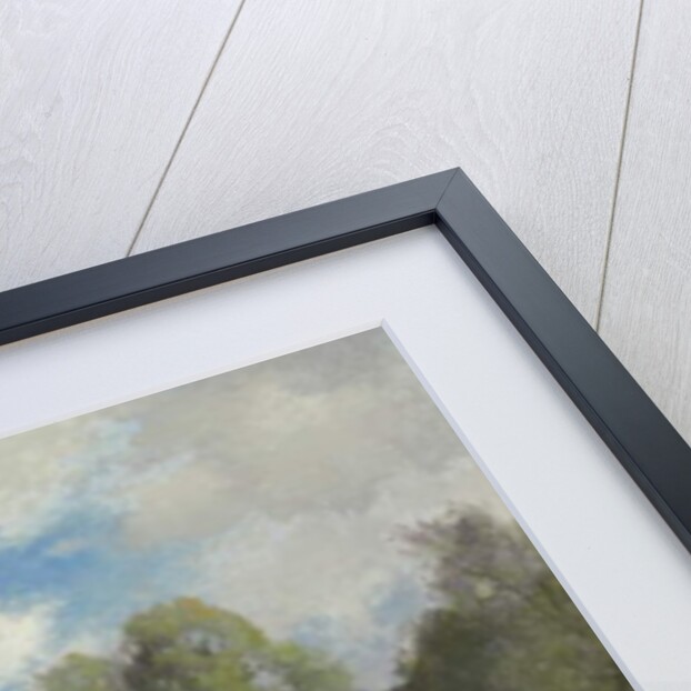 Santa Barbara Mission, 1916 by Thomas Moran