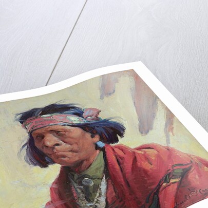 Taos Indian by Ira Diamond Gerald Cassidy