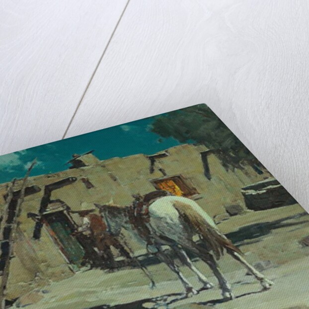 The Unbidden Guest, 1935 by Frank Tenney Johnson