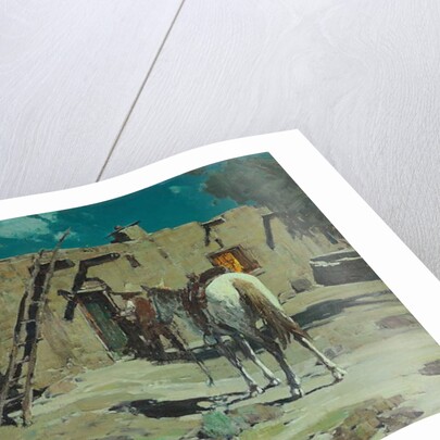 The Unbidden Guest, 1935 by Frank Tenney Johnson