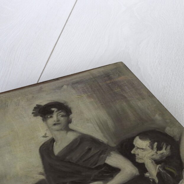 Man and Woman on a Bed, c.1880-1882 by John Singer Sargent