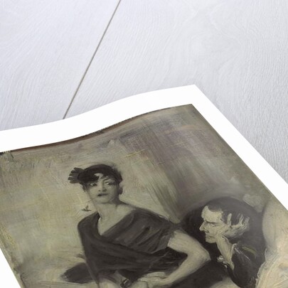 Man and Woman on a Bed, c.1880-1882 by John Singer Sargent