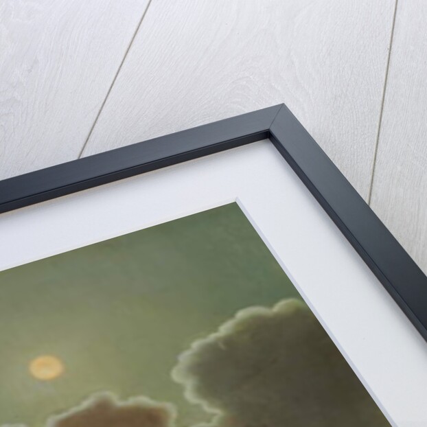 A Fire in Boston by Moonlight, c.1830-1835 by Robert Salmon