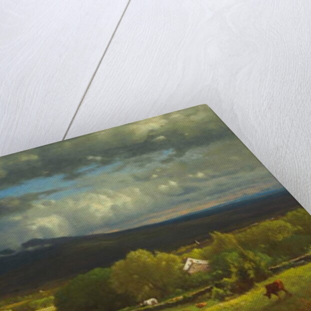 Sunset on the River, 1867 by George Snr. Inness