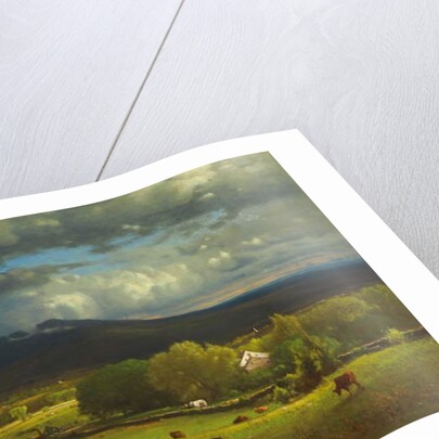 Sunset on the River, 1867 by George Snr. Inness