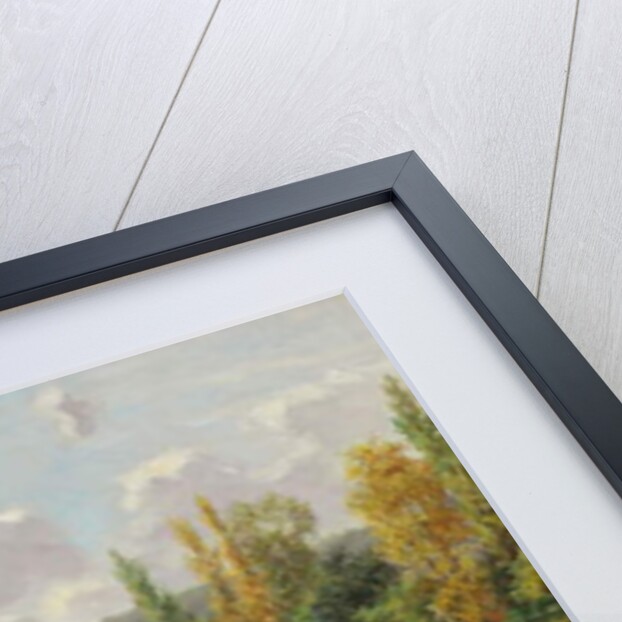 Two Women in a Landscape by Daniel Ridgway Knight