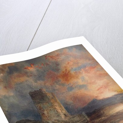 Sunset on the Moor, 1880 by Thomas Moran