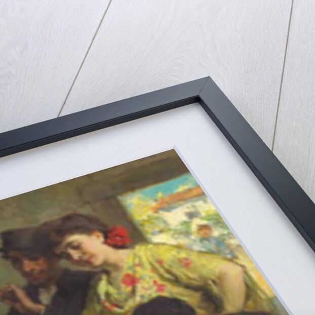 The Card Players, 1905 by Francis Luis Mora