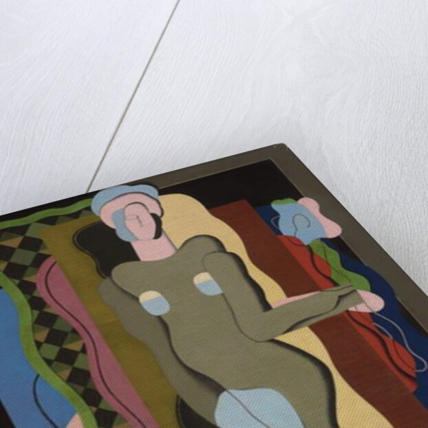 Nude with Flower; Nu a la fleur, 1928 by Georges Valmier