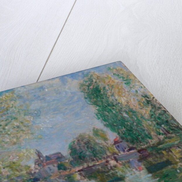 Spring in Moret-sur-Loing; Le printemps a Moret sur Loing, 1891 by Alfred Sisley