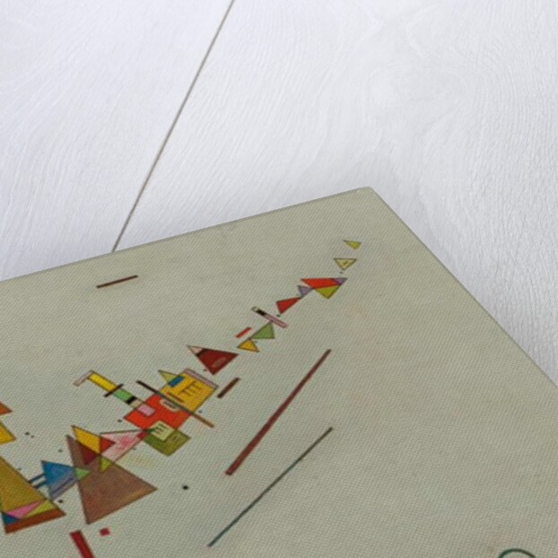 Angular Swing; Winkelschwung, 1929 by Wassily Kandinsky