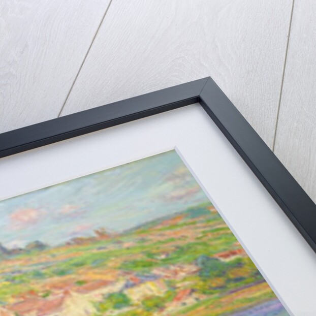 Vetheuil in the Sun; Vetheuil, effet de Soleil, 1901 by Claude Monet