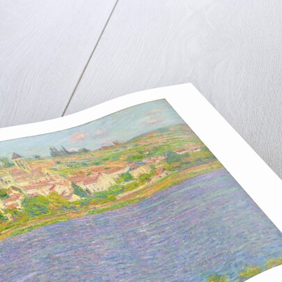 Vetheuil in the Sun; Vetheuil, effet de Soleil, 1901 by Claude Monet