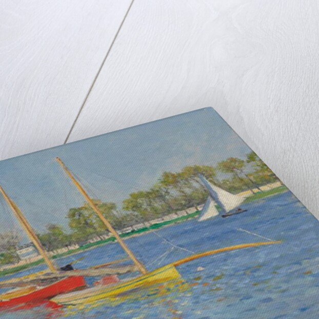 The Seine at Argenteuil, 1882 by Gustave Caillebotte