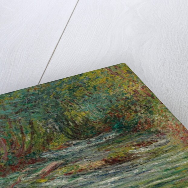 The River Epte at Giverny, Summer; La riviere de l'Epte a Giverny, l'ete, 1884 by Claude Monet