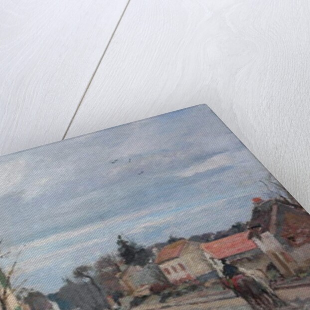 The Road to Louveciennes, 1872 by Camille Pissarro