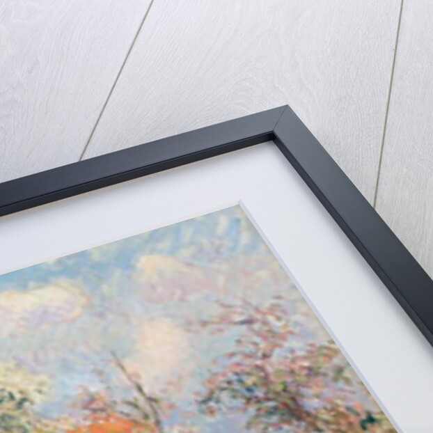 Pear Trees in Bloom, Eragny; Poiriers en fleur, Eragny, 1894 by Camille Pissarro