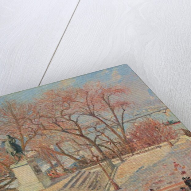 Statue of Henry IV, Morning, Sun, Paris, 1902 by Camille Pissarro