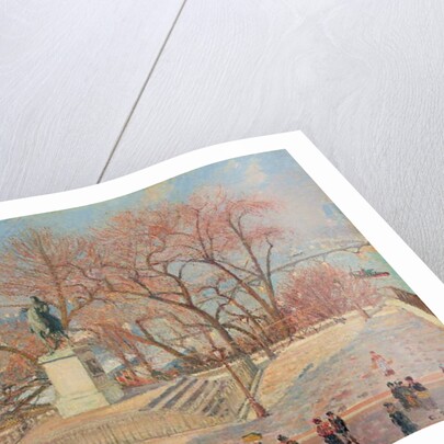 Statue of Henry IV, Morning, Sun, Paris, 1902 by Camille Pissarro