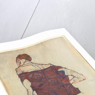 Standing Man; Stehender Mann, 1913 by Egon Schiele