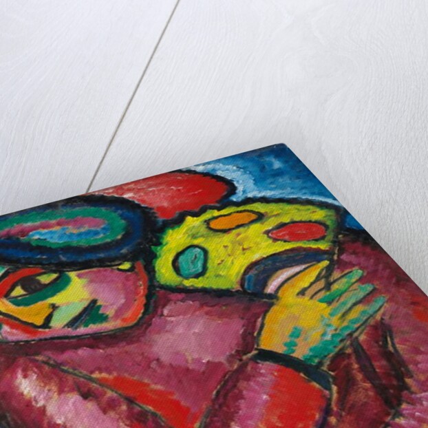 Dance with Yellow Fan; Tanz mit gelbem Facher, 1912 by Alexej von Jawlensky