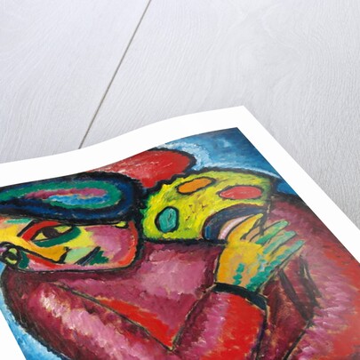 Dance with Yellow Fan; Tanz mit gelbem Facher, 1912 by Alexej von Jawlensky