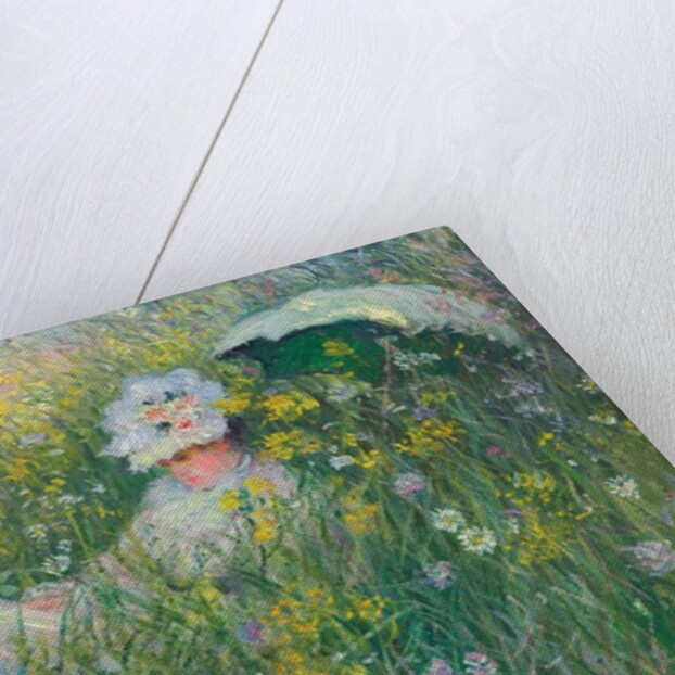 In the meadow, 1876 by Claude Monet