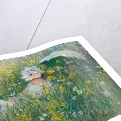 In the meadow, 1876 by Claude Monet