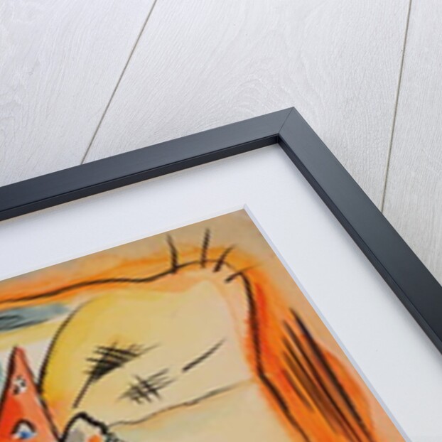 Sketch for Painting with Orange Border, 1916 by Wassily Kandinsky