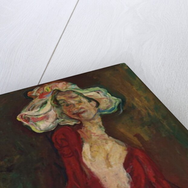 The Big Hat; Le Grand Chapeau, 1923-1924 by Chaim Soutine