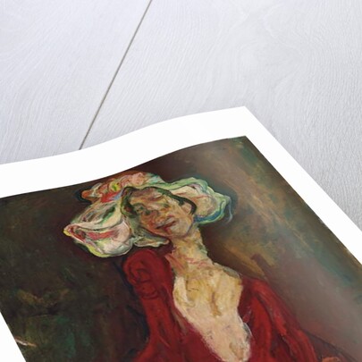 The Big Hat; Le Grand Chapeau, 1923-1924 by Chaim Soutine