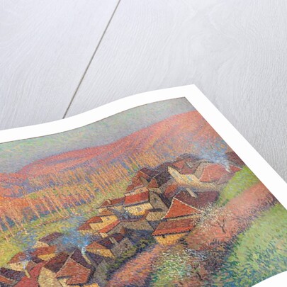 View of the centre of Labastide du Vert; Vue du centre de Labastide du Vert, c.1940 by Henri Jean Guillaume Martin