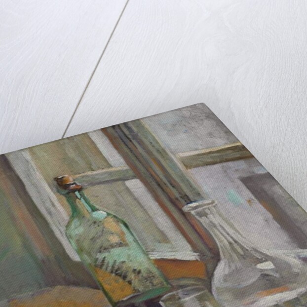 Still Life with Bottle and Jug; Nature morte avec bouteille et carafe, c.1889-1890 by Edouard Vuillard