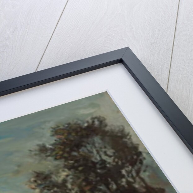 Moonlight on the Estuary, Holland; Effet de lune sur l'estuaire, Hollande, 1867 by Johan-Barthold Jongkind