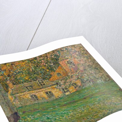 Flowering Trees; Les arbres fleuris, 1933 by Henri Eugene Augustin Le Sidaner