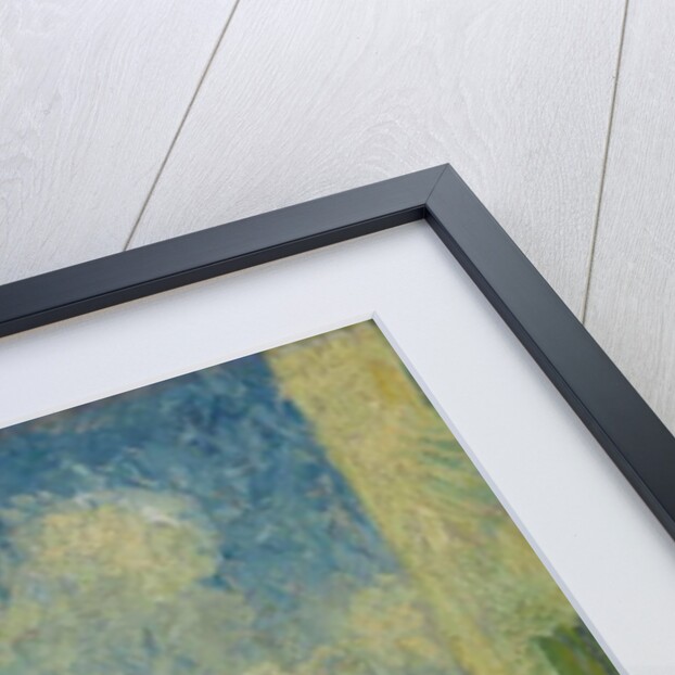 The Courtyard of Maison Rondest, Pontoise; La cour de la maison Rondest, Pontoise, 1880 by Camille Pissarro