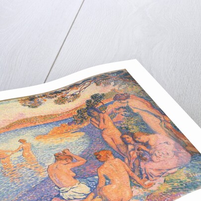 Sunset; L'heure embrasee, 1897 by Theo van Rysselberghe