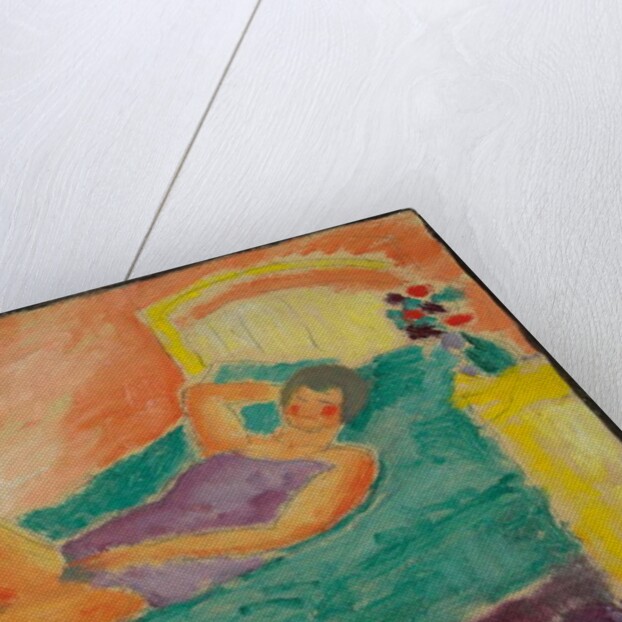 Reclining Girl; Liegendes Madchen, c.1917 by Alexej von Jawlensky