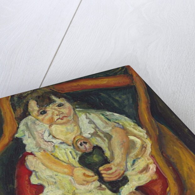 Little Girl with a Doll; La Petite Fille a la Poupee, c.1925 by Chaim Soutine