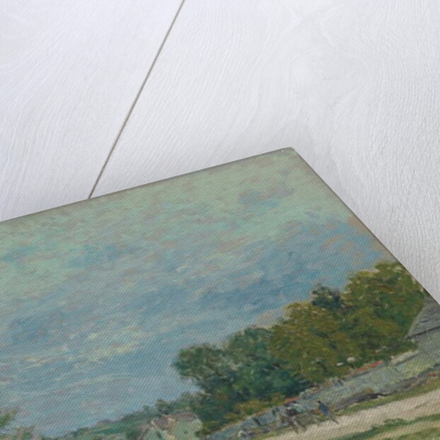 Versailles Road; Route de Versailles, 1876 by Alfred Sisley