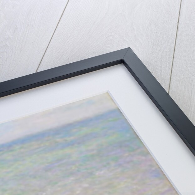 Customs House, Rose Effect; La maison du Douanier, effet rose, 1897 by Claude Monet