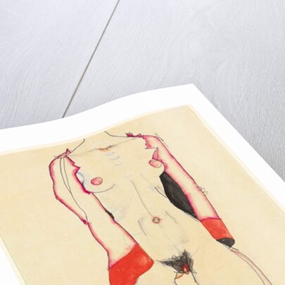 Female Torso by Egon Schiele