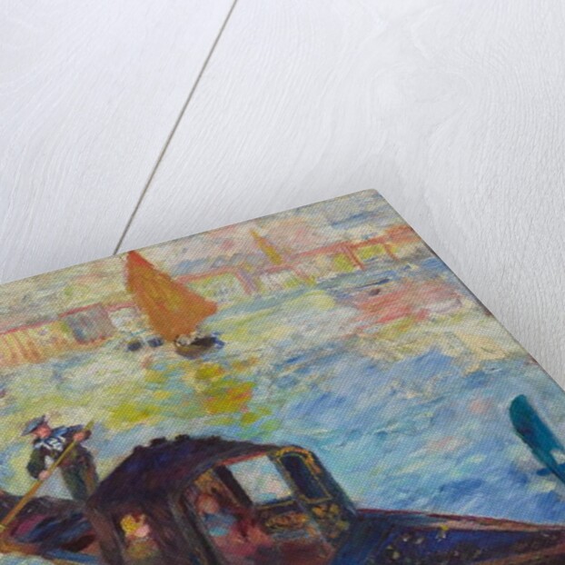 Gondola, Venice, 1881 by Pierre Auguste Renoir