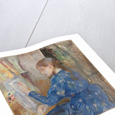 Young Girl Writing; Jeune Fille Ecrivant, 1891 by Berthe Morisot