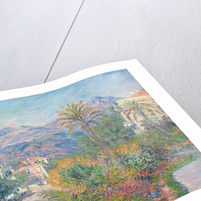 Roman Road at Bordighera, 1884 by Claude Monet