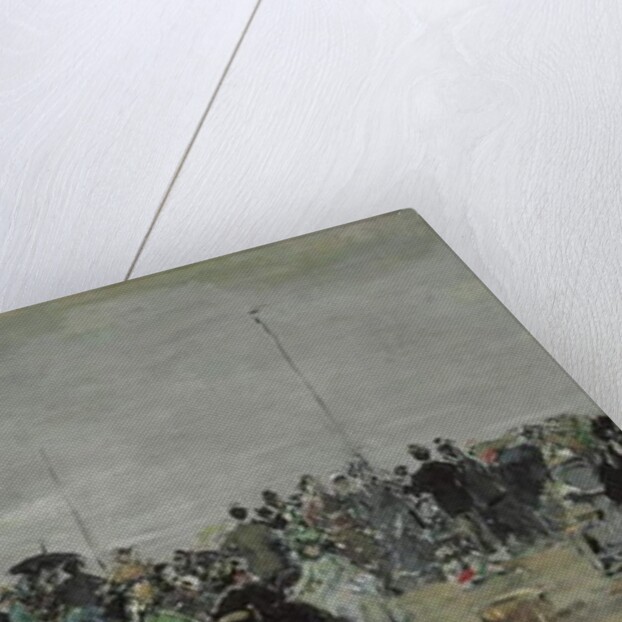 Trouville Beach, 1874 by Eugene Louis Boudin