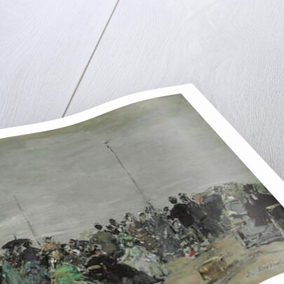 Trouville Beach, 1874 by Eugene Louis Boudin