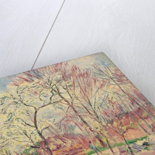 First Day of Spring in Moret, 1889 by Alfred Sisley